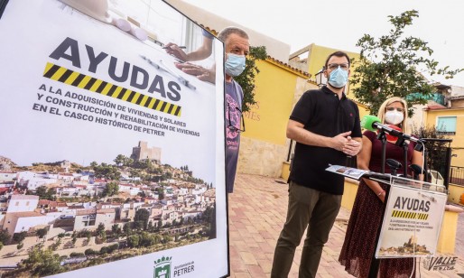 Petrer dar&aacute; ayudas de hasta 20.000 euros para la adquisici&oacute;n y rehabilitaci&oacute;n de viviendas del casco antiguo