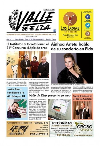 N&uacute;mero 2.848 - 13 de febrero de 2015