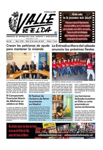 N&uacute;mero 2.778 - 24 de mayo de 2013