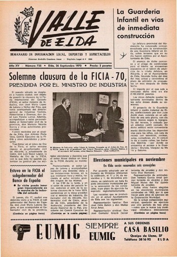 N&uacute;mero 0735 - 26 de septiembre de 1970