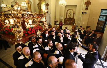 Previsi&oacute;n de lluvia: Santa Ana acoger&aacute; una procesi&oacute;n claustral para el 75 aniversario del Cristo Yacente