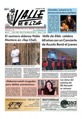 N&uacute;mero 2.934 - 17 de febrero de 2017