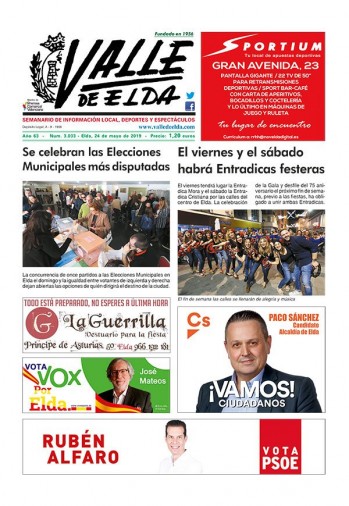 N&uacute;mero 3.033 - 24 de mayo de 2019