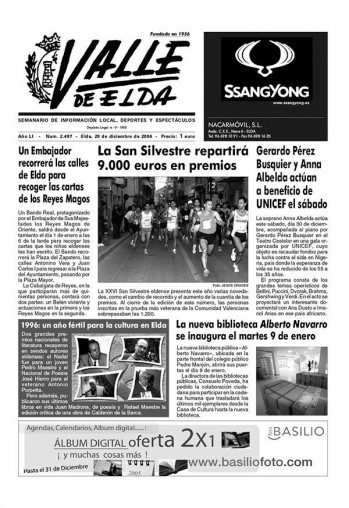 N&uacute;mero 2.497 - 29 de diciembre de 2006