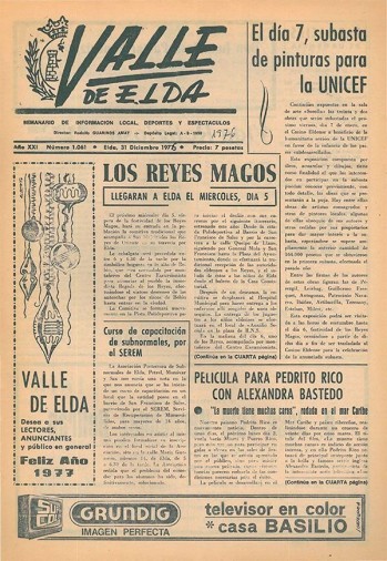N&uacute;mero 1.061 - 31 de diciembre de 1976
