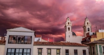 Atardecer oto&ntilde;al de pel&iacute;cula en Elda y Petrer