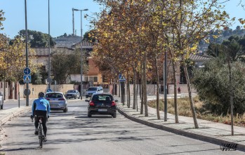 El Ayuntamiento crea un nuevo carril bici y peatonal entre la avenida de Ronda y La Jaud