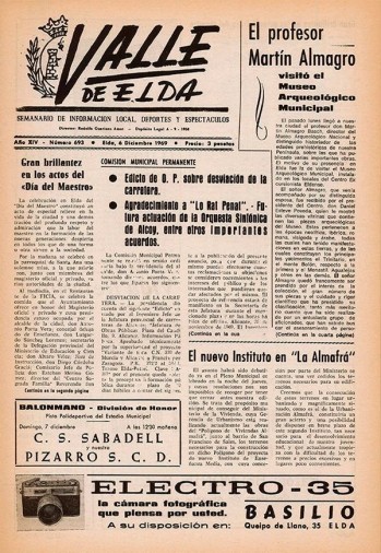 N&uacute;mero 0693 - 6 de diciembre de 1969