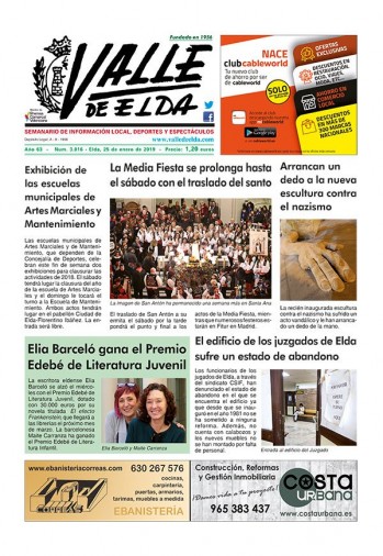 N&uacute;mero 3.016 - 25 de enero de 2019
