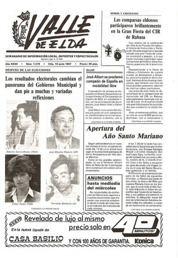 N&uacute;mero 1.579 - 19 de junio de 1987