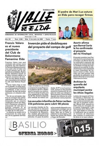 N&uacute;mero 2.564 - 13 de junio de 2008