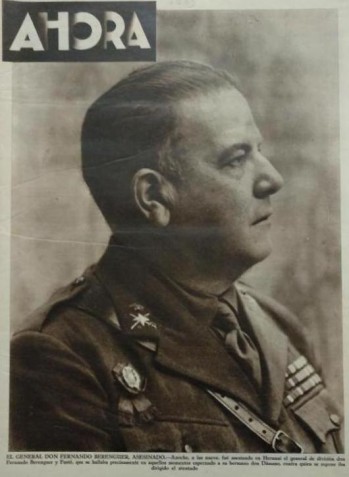 Un eldense asesina al general Berenguer