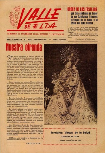 N&uacute;mero 0054 - 7 de septiembre de 1957