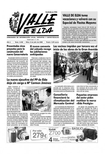 N&uacute;mero 2.436 - 8 de julio de 2005