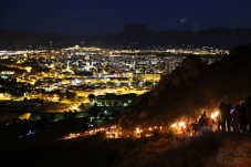 Bol&oacute;n se ilumin&oacute; para recibir a los Reyes Magos