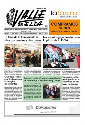 N&uacute;mero 2.710 - 2 de diciembre de 2011