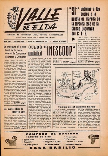 N&uacute;mero 0796 - 27 de noviembre de 1971