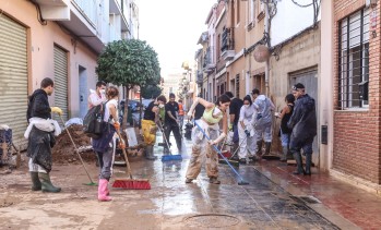 M&aacute;s de 160 voluntarios se han desplazado hoy a Sedav&iacute;, Paiporta y Alfafar