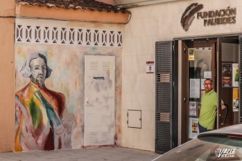 Cadmio regala un mural del "A&ntilde;o Coloma" a la Fundaci&oacute;n Paurides
