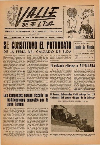 N&uacute;mero 0184 - 5 de marzo de 1960