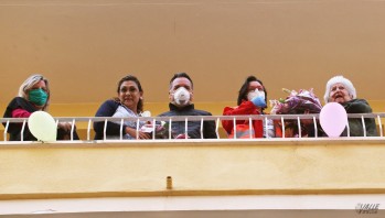 Cruz Roja sorprende a Amparito Amer en su 101 cumplea&ntilde;os