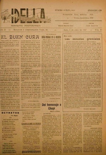 Idella n&ordm; 060 - A&ntilde;o 1927