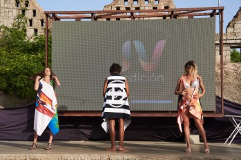 El toaleco triunfa en la Mediterranean Fashion Beach de Benidorm