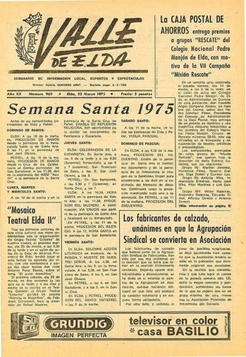 N&uacute;mero 0969 - 22 de marzo de 1975