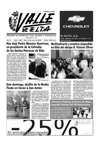N&uacute;mero 2.456 - 20 de enero de 2006