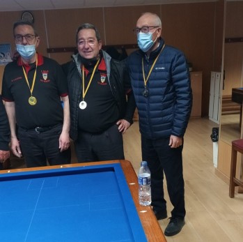 El billar eldense cosecha cuatro medallas en el Auton&oacute;mico