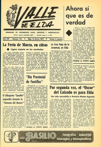 N&uacute;mero 0916 - 16 de marzo de 1974