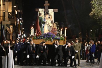 El traslado de im&aacute;genes a Santa Ana culmina con la Virgen del Perd&oacute;n y de San Juan y las Tres Mar&iacute;as