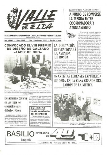 N&uacute;mero 1.802 - 14 de febrero de 1992