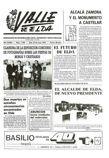 N&uacute;mero 1.799 - 24 de enero de 1992