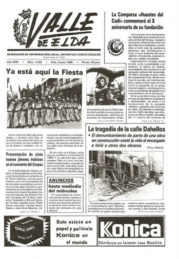 N&uacute;mero 1.529 - 6 de junio de 1986