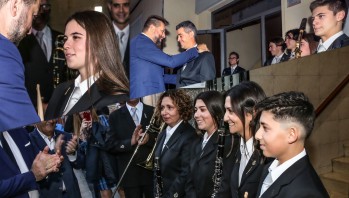 Dos familias casi al completo entran en la Santa Cecilia este a&ntilde;o