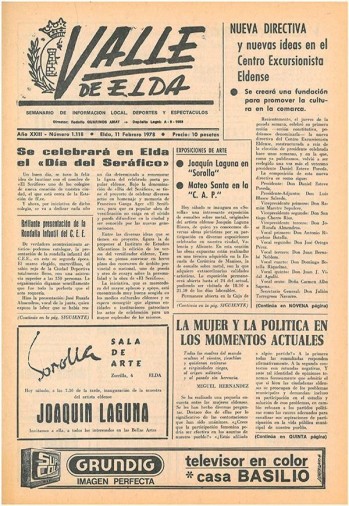 N&uacute;mero 1.118 - 11 de febrero de 1978
