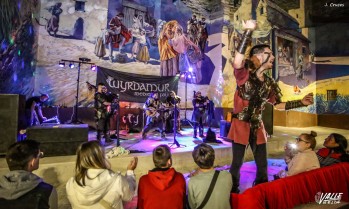 La Plaza de Arriba acoge un concierto de m&uacute;sica Folk durante la Feria Medieval