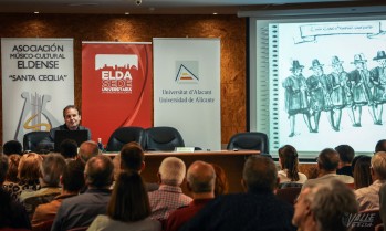 El compositor Pascual Vilaplana en Elda: &ldquo;Las bandas de m&uacute;sica no se valoran como se merecen&rdquo;