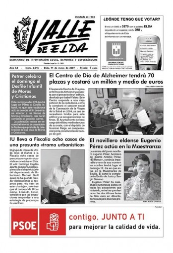 N&uacute;mero 2.516 - 11 de mayo de 2007