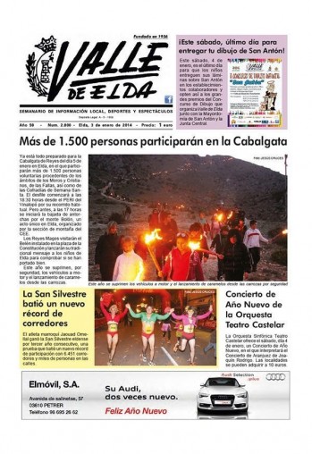 N&uacute;mero 2.800 - 3 de enero de 2014