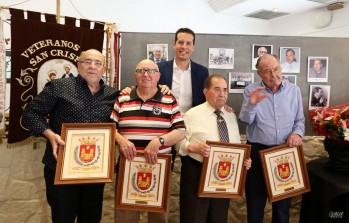 Los Veteranos de San Crisp&iacute;n homenajean a sus fundadores en el 75&ordm; aniversario