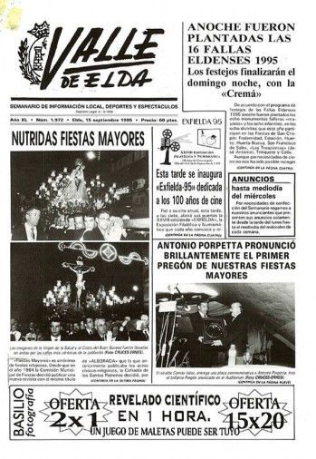 N&uacute;mero 1.972 - 15 de septiembre de 1995