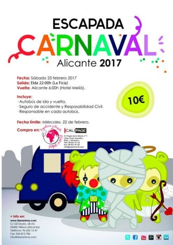 Escapada al Carnaval de Alicante 2017