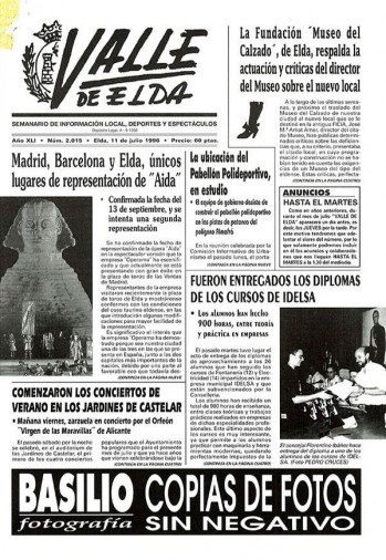 N&uacute;mero 2.015 - 11 de julio de 1996