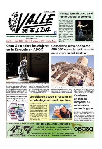 N&uacute;mero 2.833 - 24 de octubre de 2014