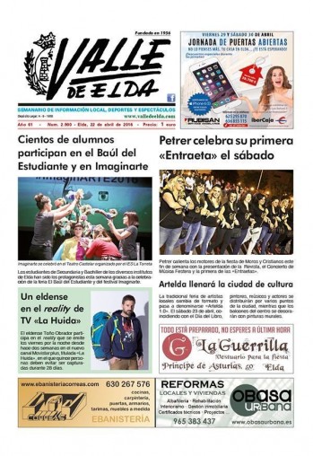 N&uacute;mero 2.900 - 22 de abril de 2016