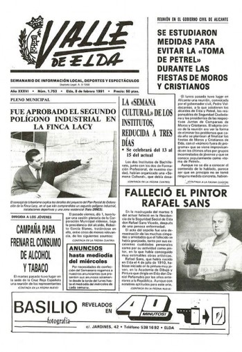 N&uacute;mero 1.753 - 8 de febrero de 1991