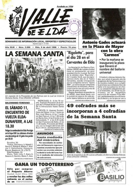 Número 2.098<span>9 de abril de 1998</span>