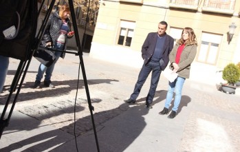 Tr&aacute;fico rehabilita la parada de la Plaza de la Ficia a petici&oacute;n del gremio de taxistas de Elda